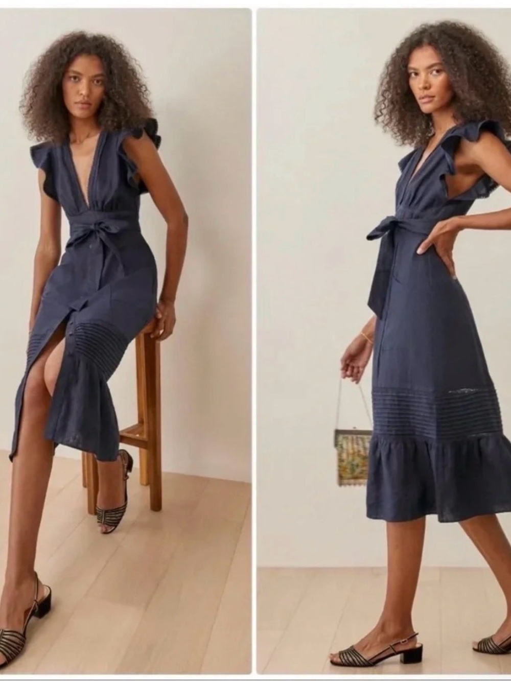 Reformation Linen Lilli Dress